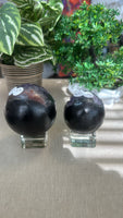 Amethyst cluster spheres