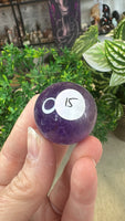 Amethyst Spheres