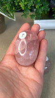 Rose Quartz Palm Stones