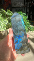 Labradorite tower