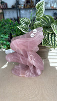 Rose Quartz Eagle