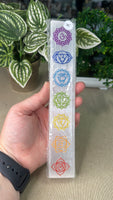 Selenite Chakra Stick