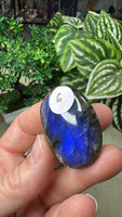 Labradorite palm stones
