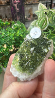 Epidote and Quartz Clusters