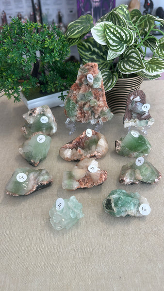 Green Apophyllite (watermelon apophyllite)