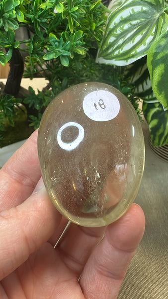 Smokey Quartz Palm Stones