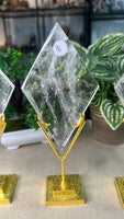 Clear Quartz Rhombus