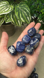 Sodalite tumble stones
