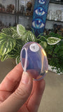Pink opalite palm stone