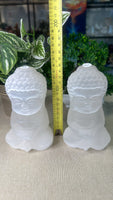 Selenite Buddhas