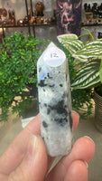 Rainbow moonstone points