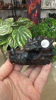 Garnet dragon head