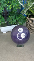 Purple Fluorite Sphere