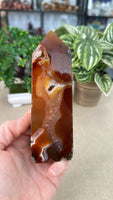 Agate Druzy Tower