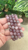 Purple Rose Quartz Bracelets 10mm