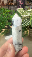 Rainbow moonstone points