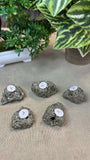 Pyrite clusters