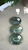 Prehnite Palm Stones