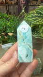 Blue Aragonite Points