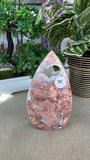 Pink Agate Free Form