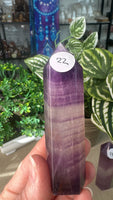 Purple Fluorite Points