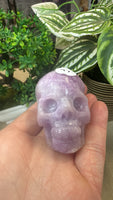 Kunzite Skull