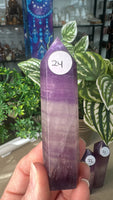 Purple Fluorite Points