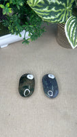 Moss Agate Palm Stones