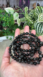 Silver Obsidian Bracelet