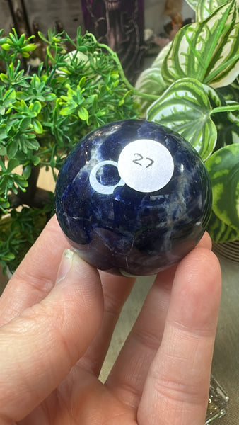 Sodalite spheres