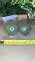 Prehnite hearts