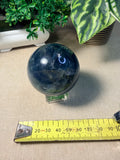 Blue fluorite Sphere