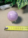 Kunzite sphere