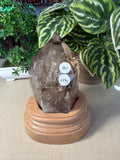 Smokey Quartz Tower on custom stand