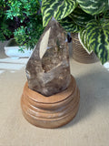 Smokey Quartz Tower on custom stand