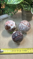 Mexican Crazy Lace Agate Spheres