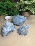 Raw Blue Calcite