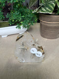 Clear Quartz Tower with Green Tourmaline
