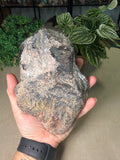 Raw Smokey Quartz on stand