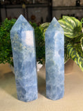 Blue Calcite Towers