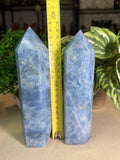 Blue Calcite Towers