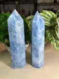 Blue Calcite Towers