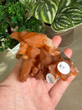 Tangerine Quartz Clusters