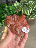 Tangerine Quartz Clusters