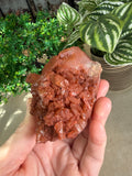 Tangerine Quartz Clusters