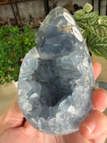 Blue Celestite Eggs