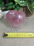 Rose Quartz Heart