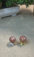 Mini sunstone spheres