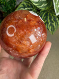 Fire Quartz Sphere