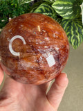 Fire Quartz Sphere